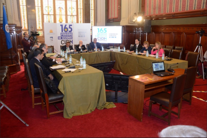 165 periodo de sesiones de la CIDH en Uruguay. Foto: CIDH