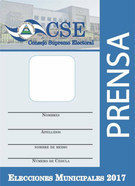 CSE de Estelí sin tinta para imprimir credenciales de prensa