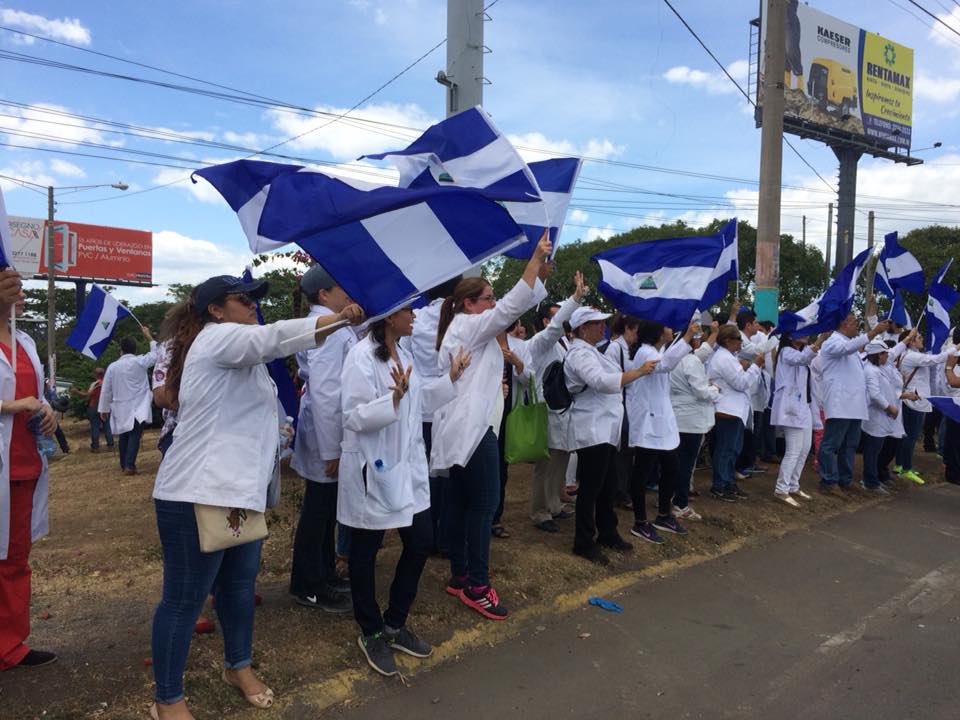Médicos realizarán plantón este sábado 3 de agosto en Managua. Foto: M. Guevara
