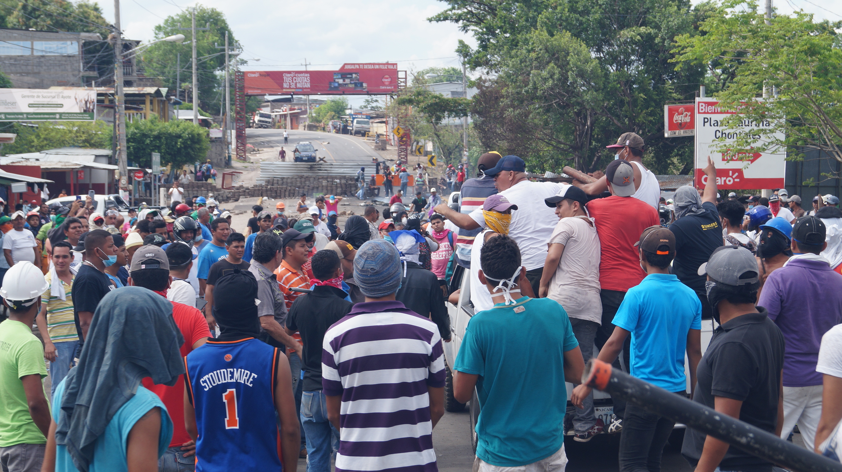 En la zona campesina ya hay paro para forzar la salida de Daniel Ortega. Fotografía: Artículo66