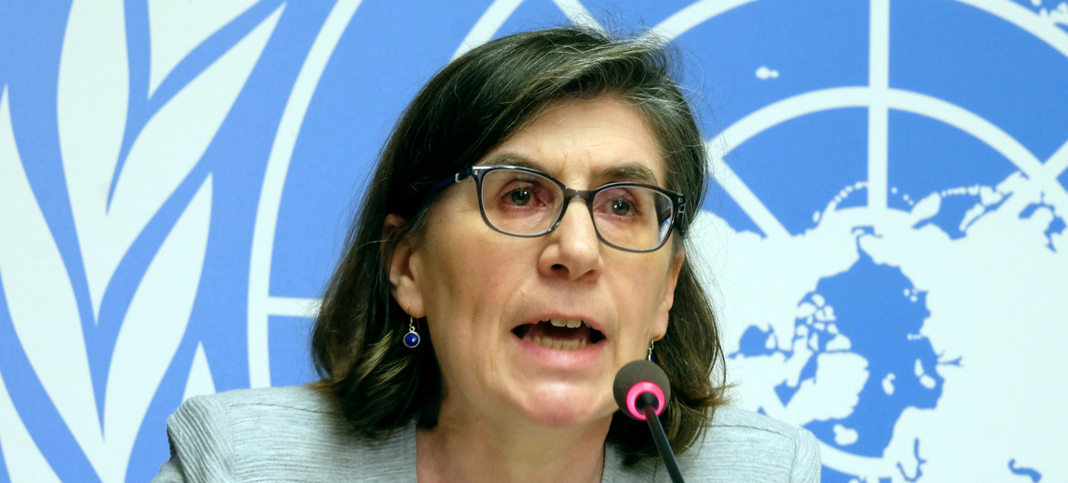 Liz Throssell, portavoz de Naciones Unidas. Foto: UN News