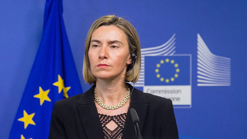 Federica Mogherini, Alta Representante para Asuntos Exteriores y Política de Seguridad / Vicepresidenta de la Comisión Europea. Foto: tomaada de BNR