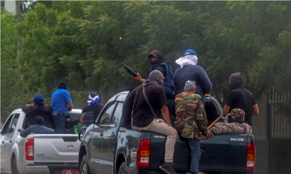 Paramilitares atacan tranque de Nandasmo para que Daniel Ortega pueda fingir el «repliegue» a Masaya