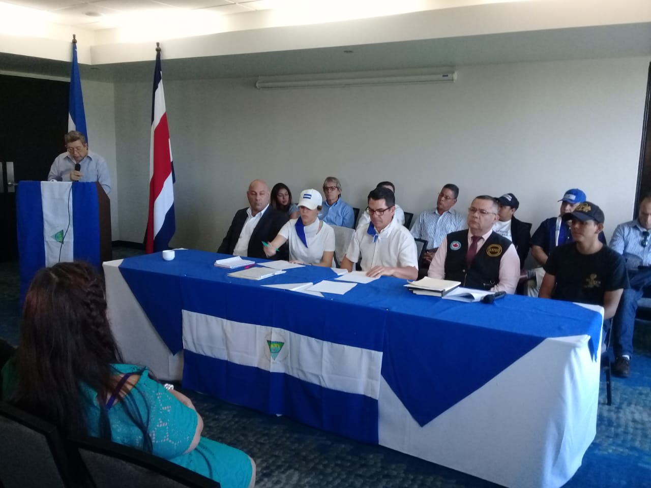 Constituyen la Unión Nicaragüense de Exiliados en Costa Rica para continuar la resistencia contra la dictadura. Foto: J. Garay / Artículo 66