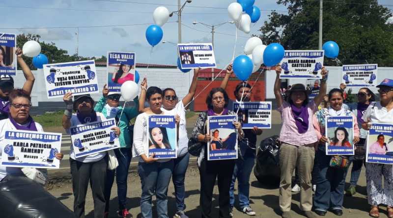Organizaciones feministas condenan ataque perpetrado contra presas políticas en La Esperanza. Foto: Cortesía