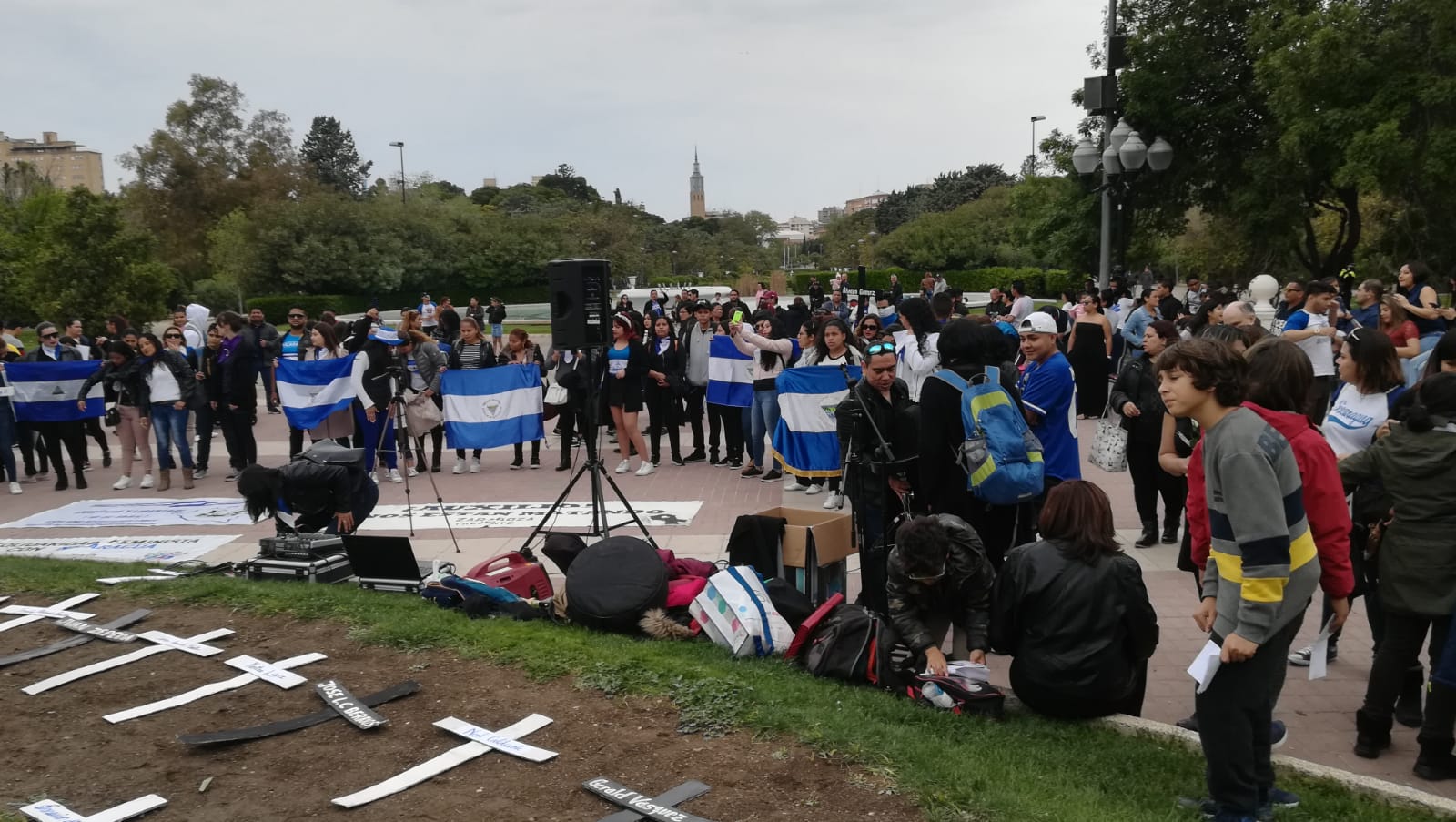 Nicaragüenses en Madrid realizarán misa para conmemorar a víctimas de represión orteguista. Foto: Cortesía