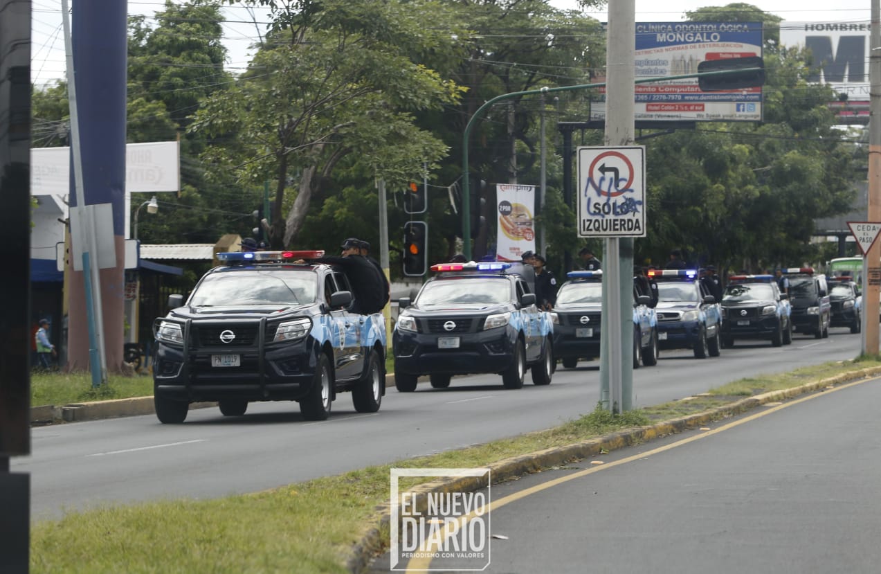 Ortega militariza la capital ante convocatoria a marcha. Foto: El Nuevo Diario