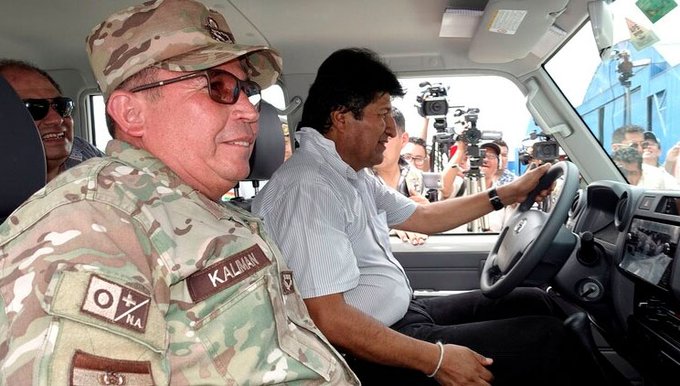Fuerzas armadas exige la renuncia a Evo Morales para pacificar el país