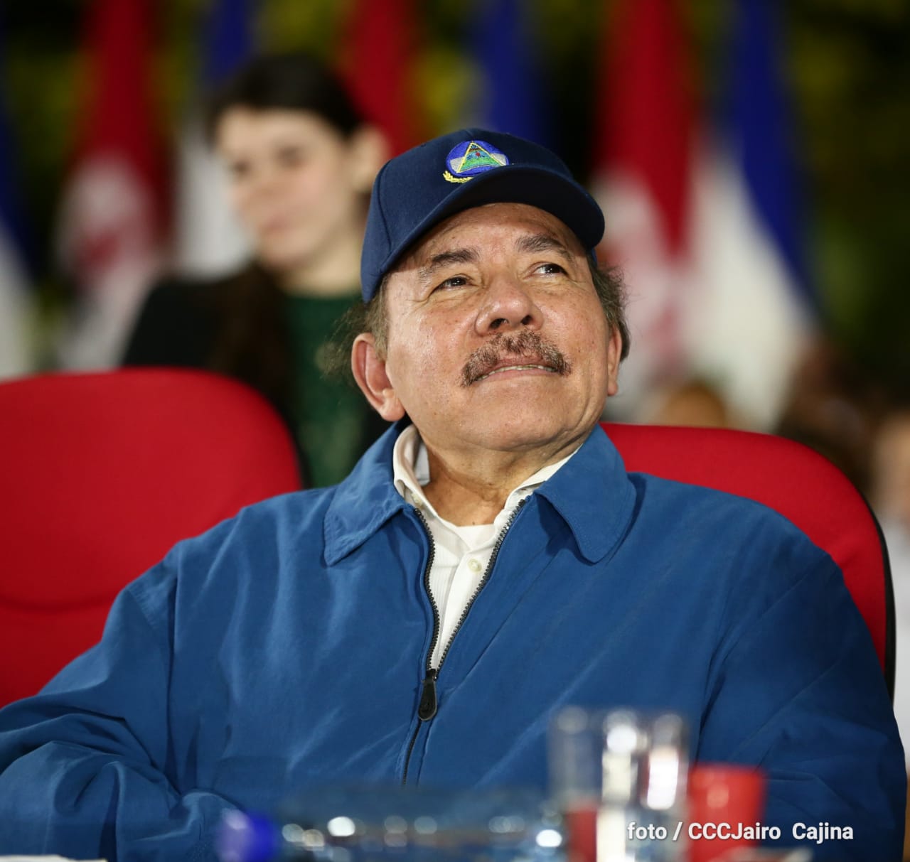 Daniel Ortega durante el acto de aniversario de muerte de Carlos Fonseca encañonó a los empresarios privados, sus exaliados