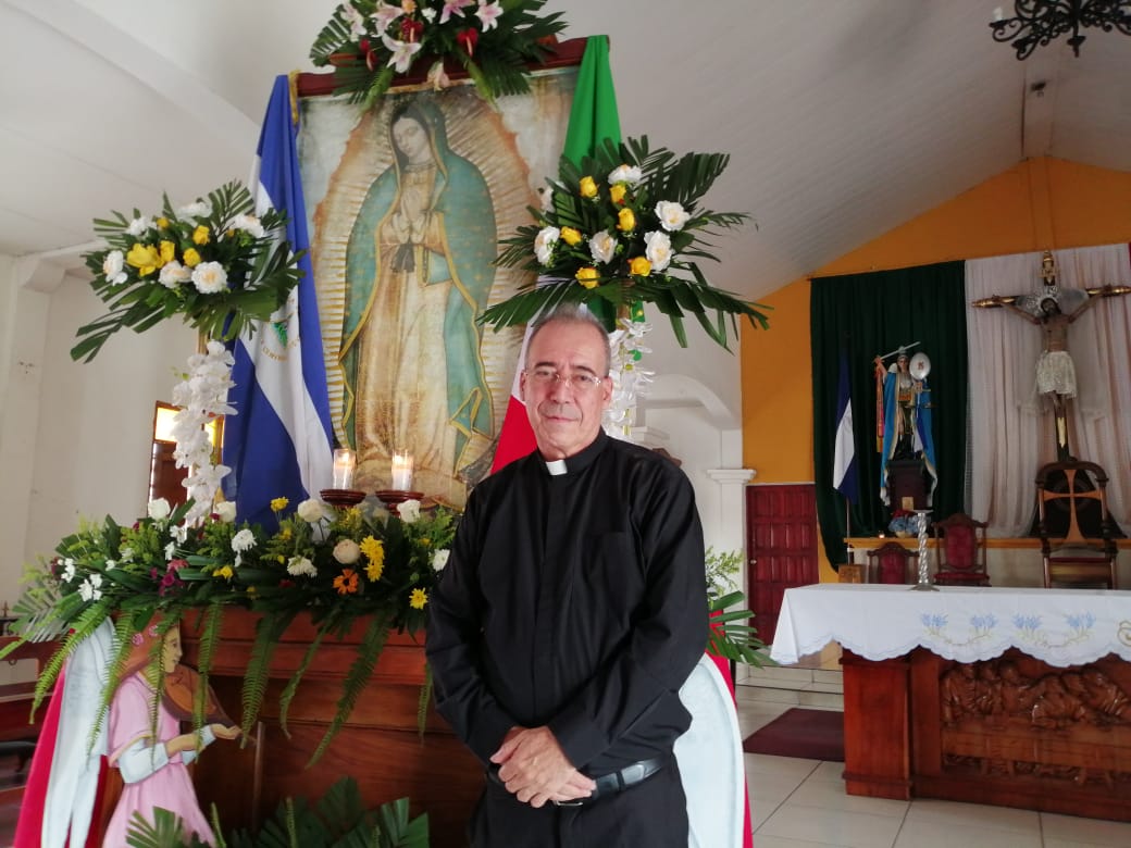 Padre Edwing Román: “Daniel Ortega y Rosario Murillo son dignos de lástima”. Foto: Noel Pérez/Artículo 66