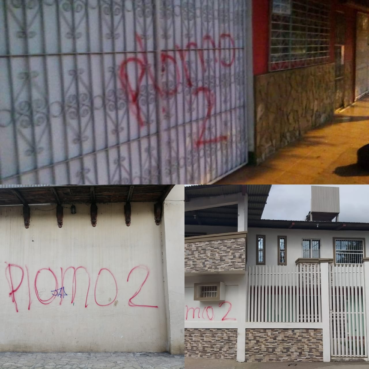 Marcan casas de opositores al régimen de Daniel Ortega en la ciudad de Masaya