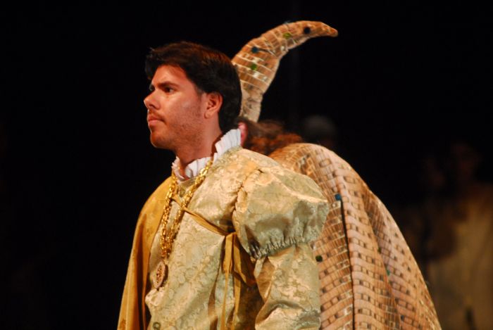 Laureano Ortega, en una de sus óperas. Foto: Cortesía/Hoy