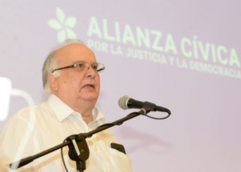 José Pallais, miembro de la Alianza Cívica por la Justicia y la Democracia. Foto: La Prensa.