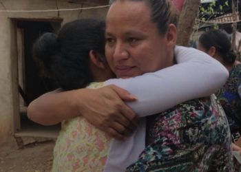 Presa política Mayela Cruz enviada a casa por cárcel, después de sufrir preinfarto. Foto: Cortesía