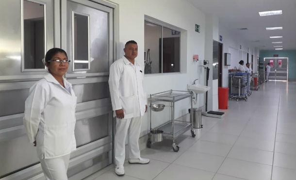 Sala de cuidados intensivos del Hospital Humberto Alvarado, en Masaya. Foto: Cortesía