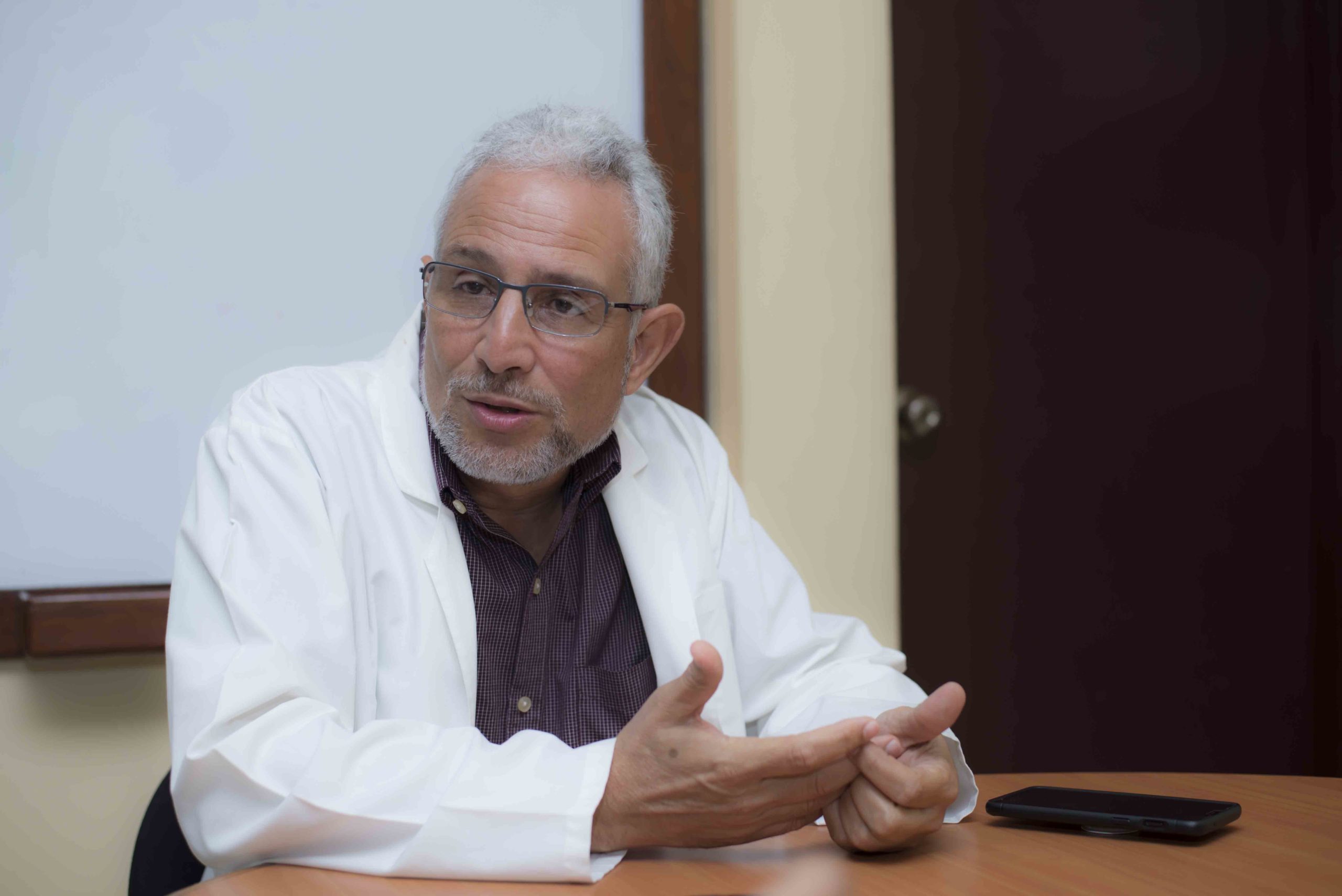 Especialista en epidemiología, doctor Leonel Argüello. Foto: La Prensa 