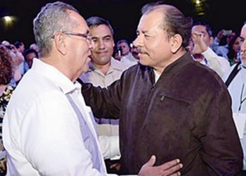 Arnoldo Alemán y Daniel Ortega