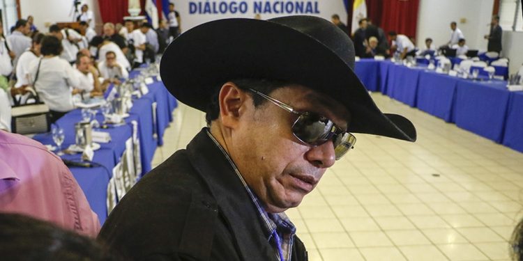 Luis Jiménez, el enviado del régimen que llegó armado al Diálogo Nacional. Foto: END