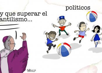 La Caricatura: Infantilismo político