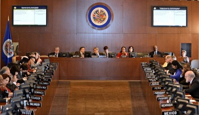 Opositores aplauden inclusión del tema de la situación de Nicaragua en próxima sesión del Consejo Permanente de la OEA. Foto: Internet.