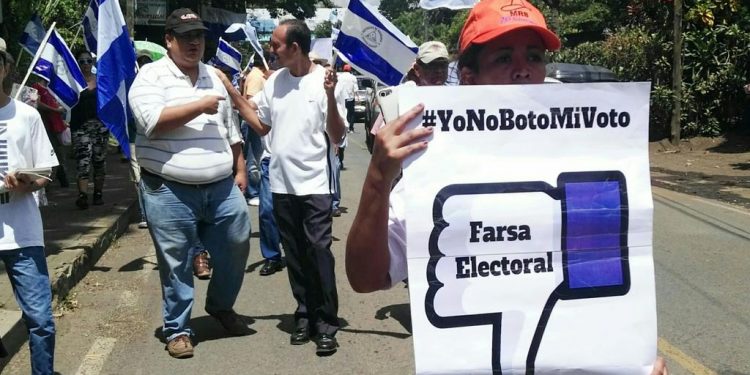Coalición Nacional reitera que elecciones son amañadas, y una «farsa triste y dolorosa para el pueblo de Nicaragua». Foto: La Prensa.