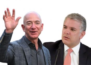 El presidente de Colombia se reunió en Washington con Jeff Bezos