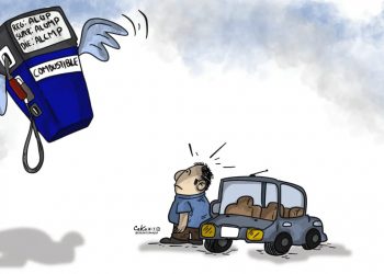 La Caricatura: Sigue el alza de los combustibles