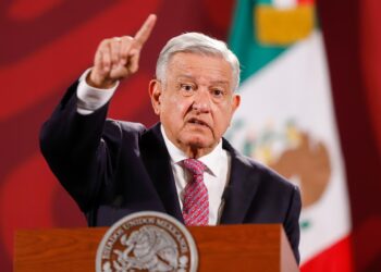 Imagen de archivo del presidente de México, Andrés Manuel López Obrador. EFE/