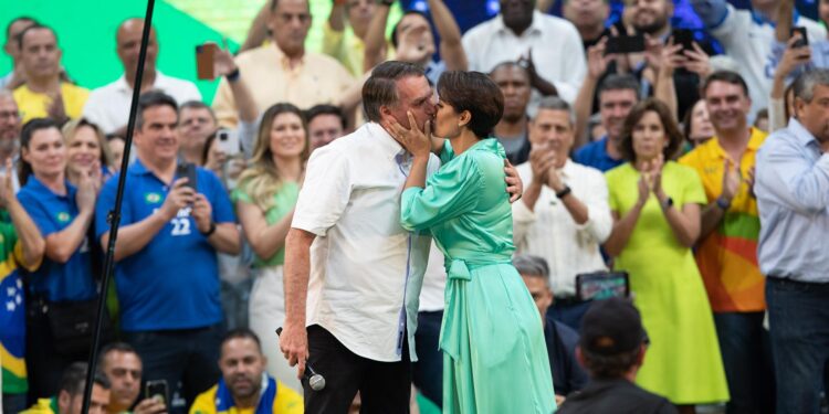 La primera dama Bolsonaro