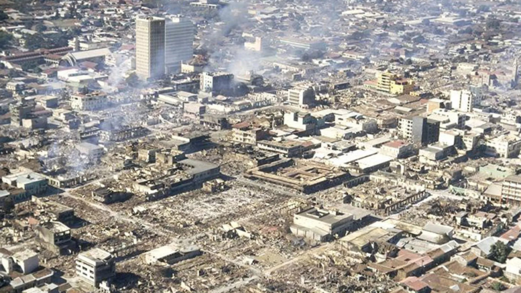 50 years after the earthquake that wiped out Managua