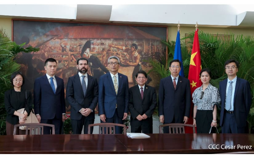 The parade of senior Chinese officials through Managua continues, with more promises of "cooperation"