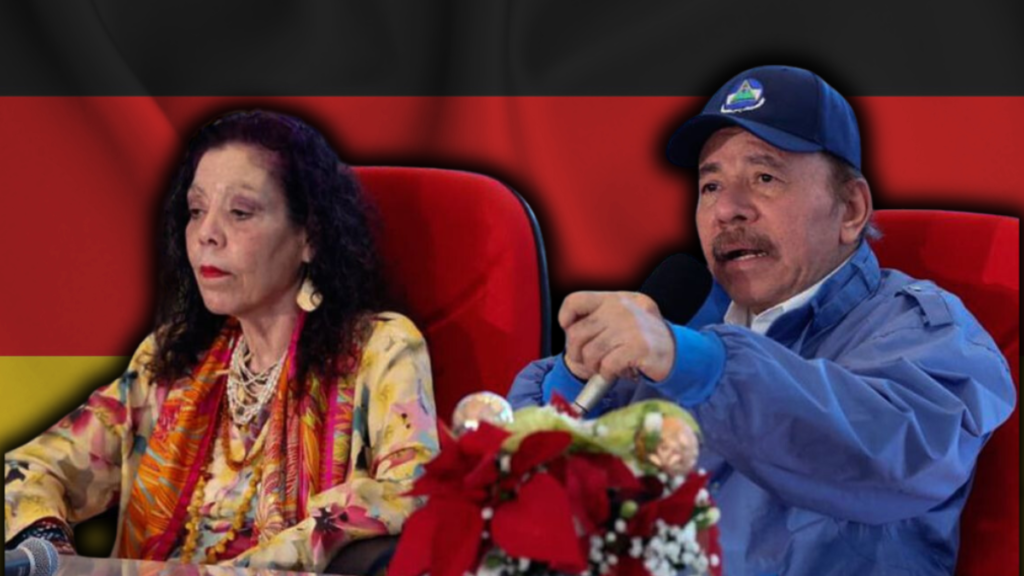 Daniel Ortega and Rosarillo Murillo condemn Germany for “genocide before the ICJ”. Photo: Article 66.