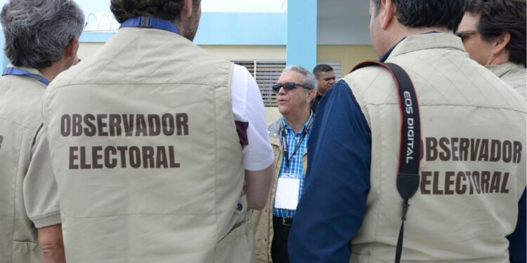 CIDH reconoce a observadores electorales como personas defensoras de los derechos humanos. Foto: Diario Libre.