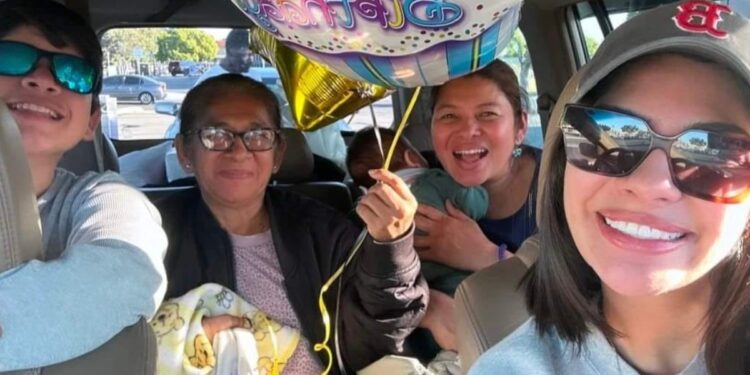 Sheynnis Palacios celebra su cumpleaños con su familia. Foto: Redes Sociales.