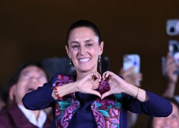 Claudia Sheinbaum, electa presidenta en México. Foto: AFP
