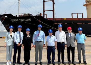 Ortega inaugura la primera ruta marítima entre Nicaragua y China. Foto: El 19 Digital.