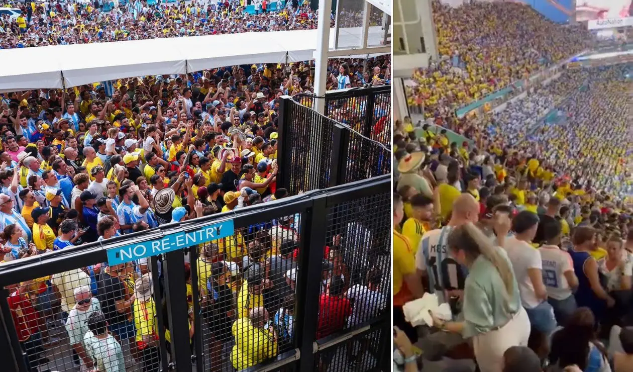 Caos en la final de la Copa América, se reportan disparos y varios