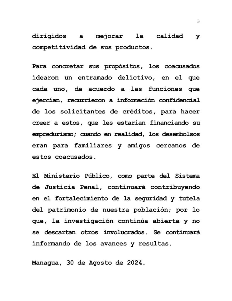 Sandinista dictatorship accuses members of the WhatsApp group “La Comuna” of “theft,” which they had with Carlos Fonseca Terán