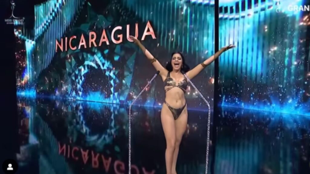 Isabella Salgado, representative of Nicaragua, among the most voted to classify in Miss Grand International 2024