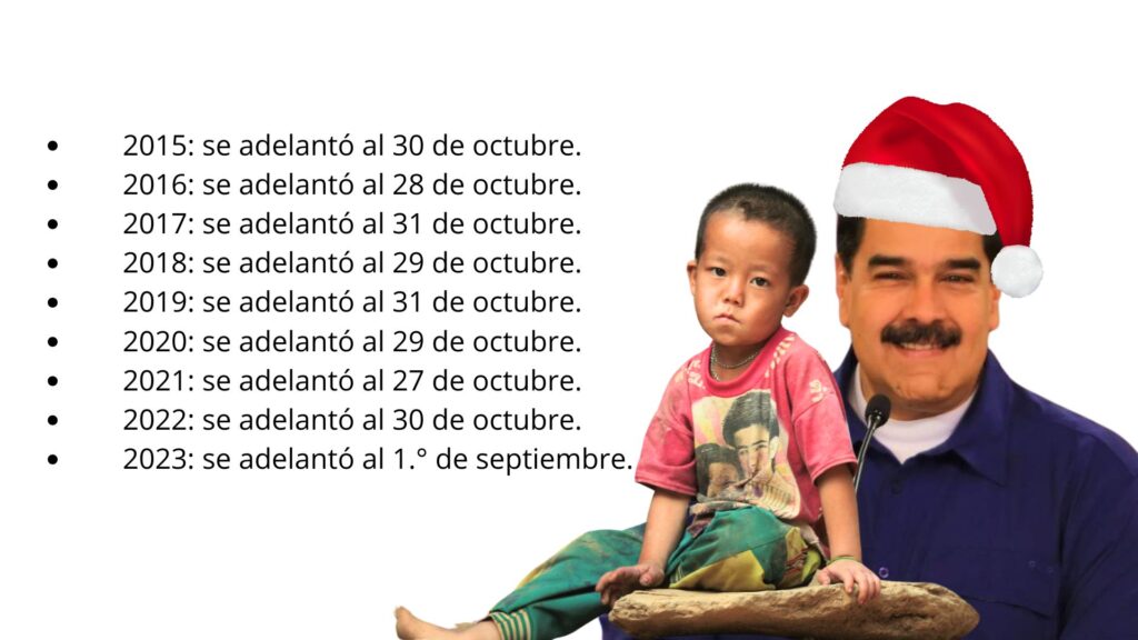 Maduro calls those who make fun of his Christmas preview "imbeciles"