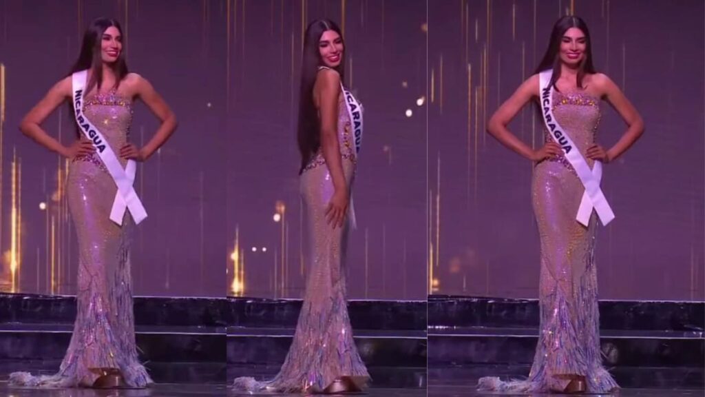 Geyssell García, representative of Nicaragua, shines in the preliminary of Miss Universe 2024