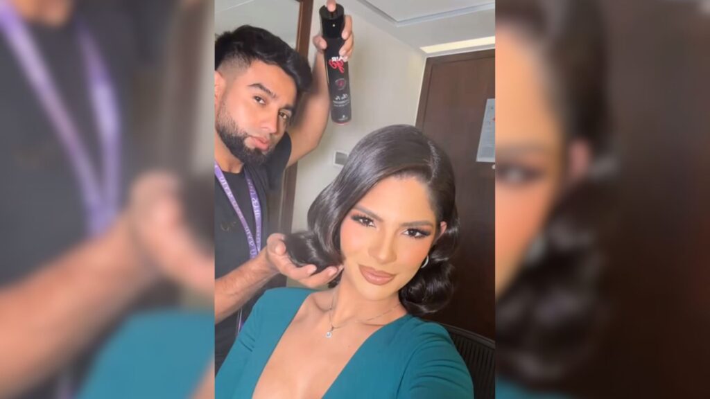 Sheynnis Palacios records open night of Miss Universe 2024 and causes a sensation in the Zócalo of Mexico