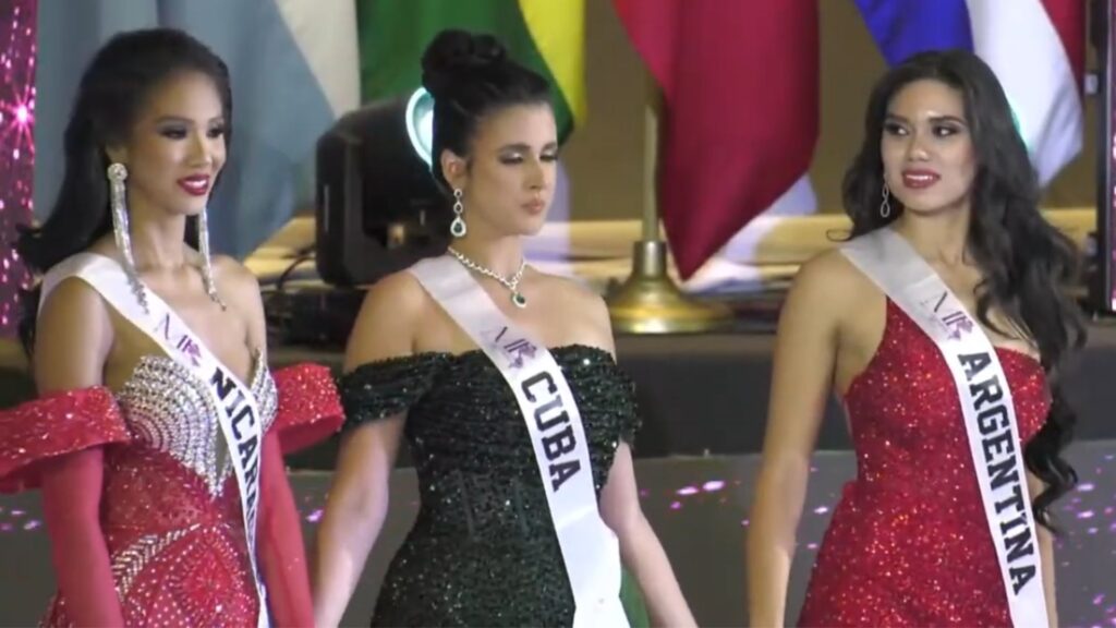 Nicaragua is crowned viceroy in Miss Latin America